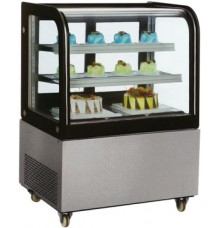 48" Refrigerated Curved Glass Display Case (Omcan)